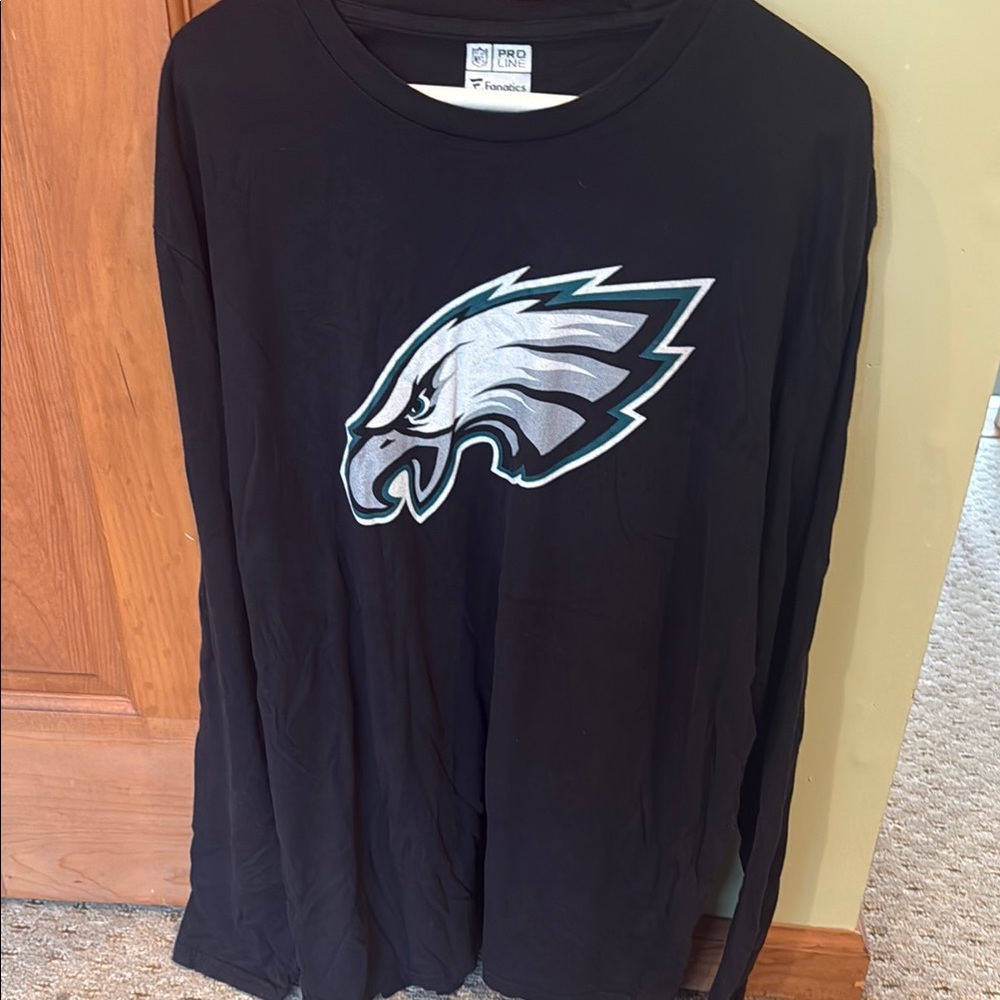 Fanatics Black Philadelphia Eagles Mailata Long Sleeve Tee